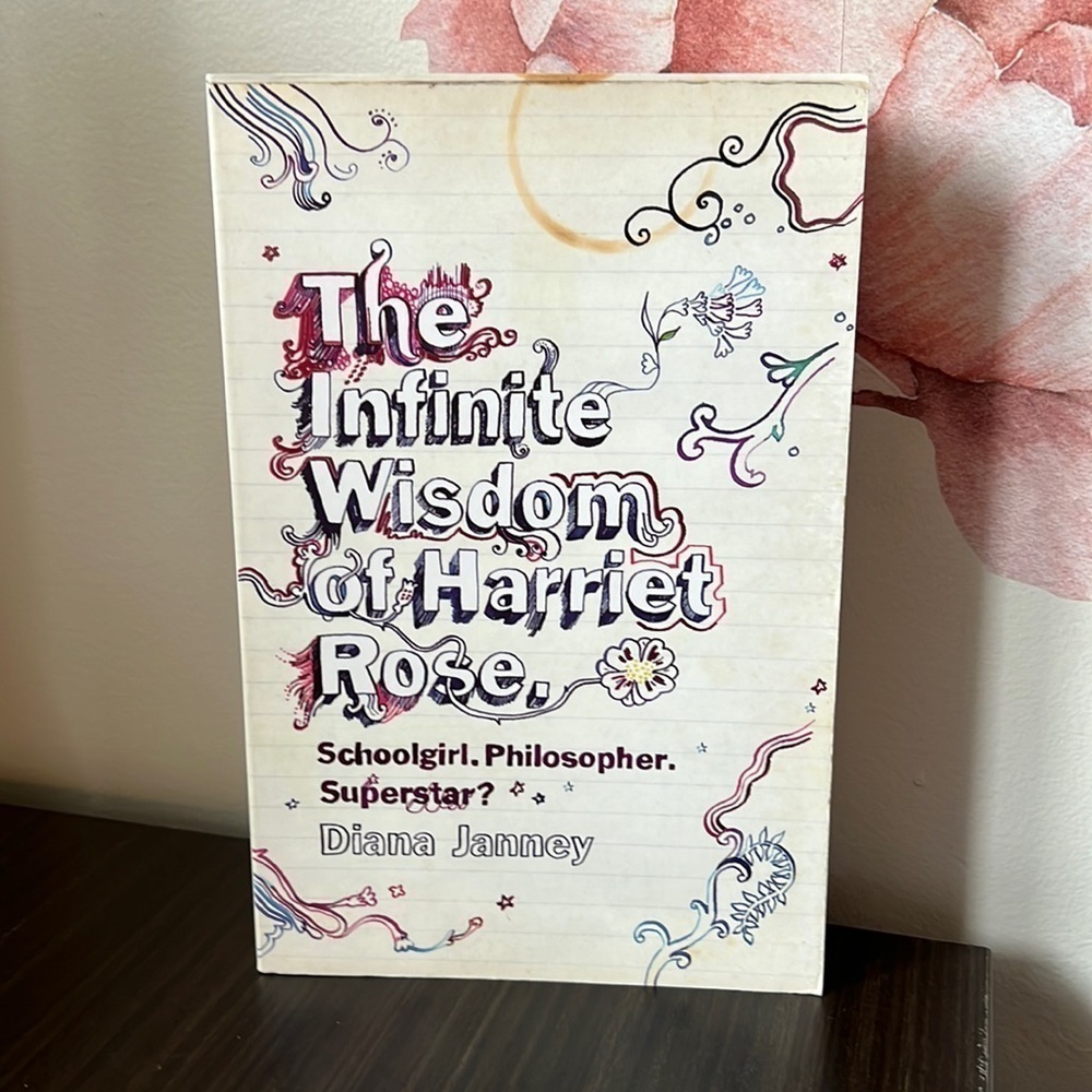 5 for $20 - The infinite wisdom of Harriet Rose paperback book by Diana Janney